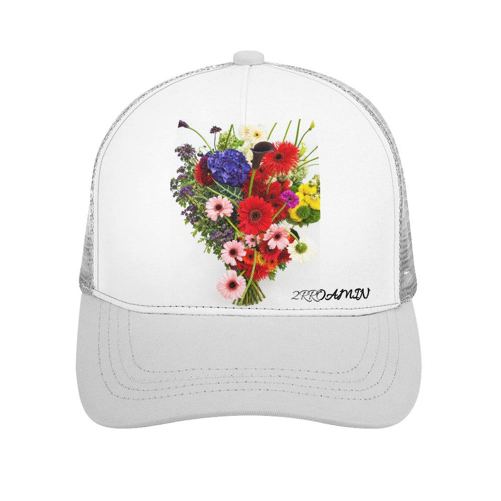 Baseball Cap Bent glue rear hollow (multi-color optional)