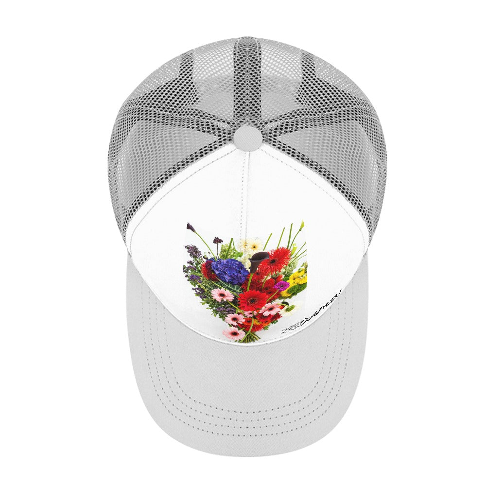 Baseball Cap Bent glue rear hollow (multi-color optional)