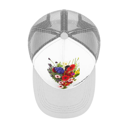 Baseball Cap Bent glue rear hollow (multi-color optional)