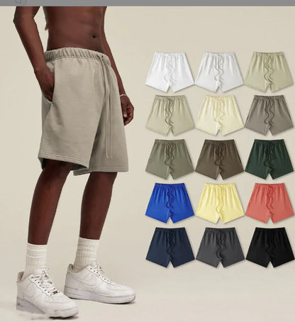 Men's Fashion Loose Solid Color Shorts