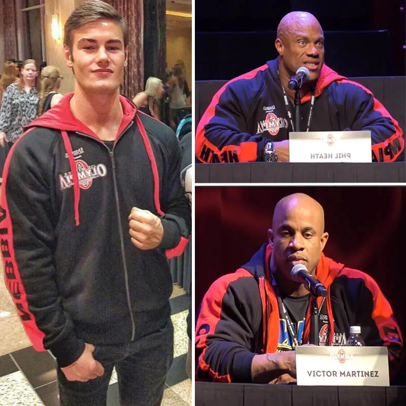 Men's Casual Hooded Jacket for Autumn Winter Training