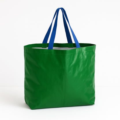 Eco-friendly Large Shopping Tote Bag 62x44cm (Mixcolor  1 Pc)